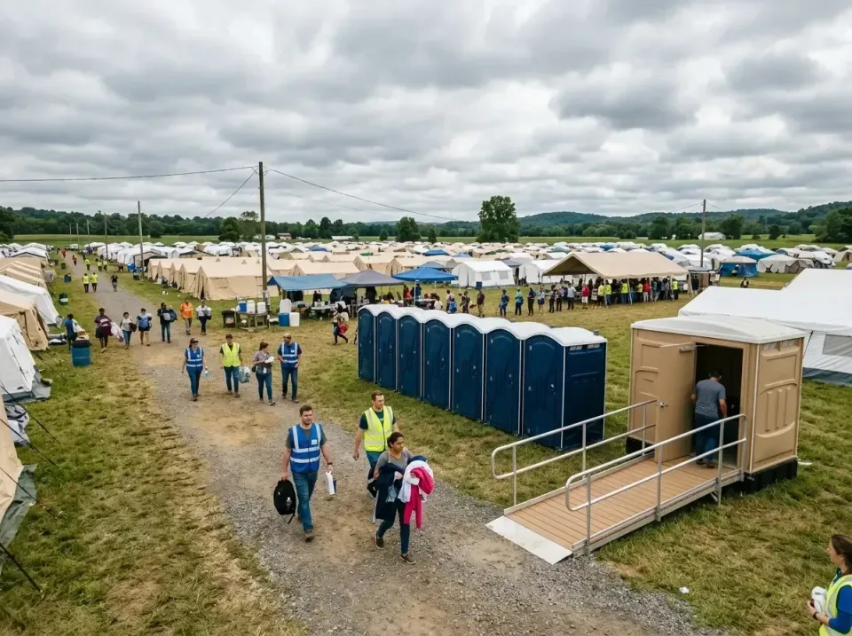 disaster-relief-camp-restrooms-010 — frequently asked questions, Dumpster & Portable Bathrooms Rental in McKees Rocks, PA